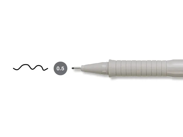 Tekenpen Faber Castell Ecco Pigment 0.5Mm Zwart