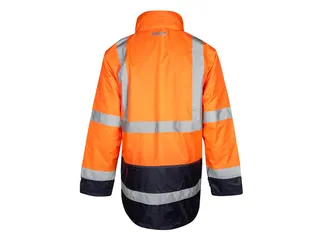 OXXA Alberto 0980 parka maat M fluororanje marineblauw - 2