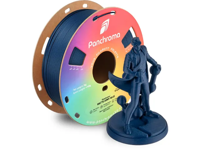 PLA Matte 1,75mm Army blauw 1kg Panchroma 3D Filament