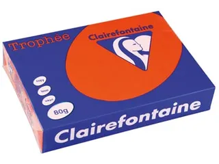 Trophée Intens gekleurd papier A4 80 gram 500vel Kardinaalrood - 2
