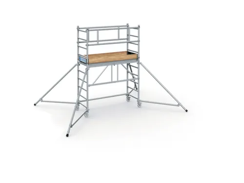 klapsteiger,platform BxD 1800x720mm,steiger H 1,55m,aluminium