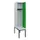 locker met bank,HxBxD 1950x400x815mm,1vak,vak B 400mm,cilinderslot