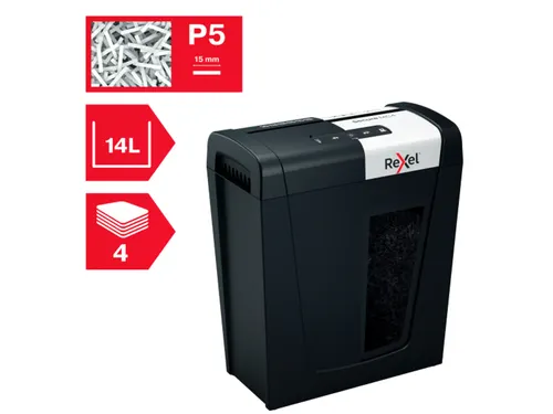 Papiervernietiger Rexel Secure MC4 P-5 snippers 2x15mm