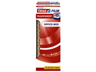 Plakband Tesa film 19mmx33m transparant - 2
