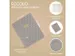 Carnet de notes Gray Bee ligné 20x25cm