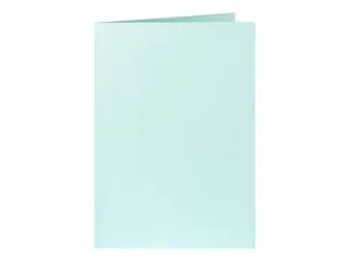 Correspondentiekaart Papicolor dubbel 105x148mm zeegroen pak à 6 st - 1