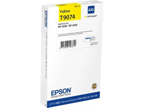 C13T90744N EPSON WF ink yellow HC 7000