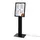 Menustandaard LED Verlicht Zwart 4xA4