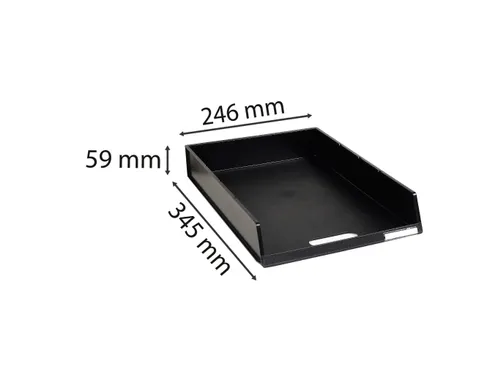 BRIEVENBAK C4 Plus zwart