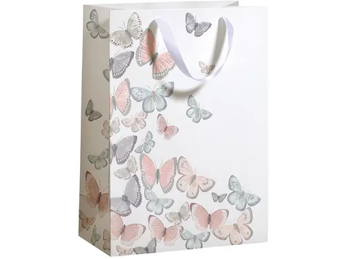 Geschenkzak Tender Butterflies L 33.5 x 26 x 13.5 cm