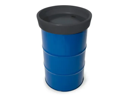 trechter,ESD,v. 200/220l vat,HxØ 120x645mm,m. vergrendeling,PE