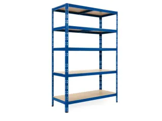 magazijnstelling,aanbouwveld,HxBxD 1800x1200x450mm,vakl. 250kg - 2
