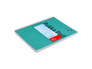 Collegeblok Pukka Pad Jotta A4 lijn 4-gaats 200 pagina's 80gr groen - 7