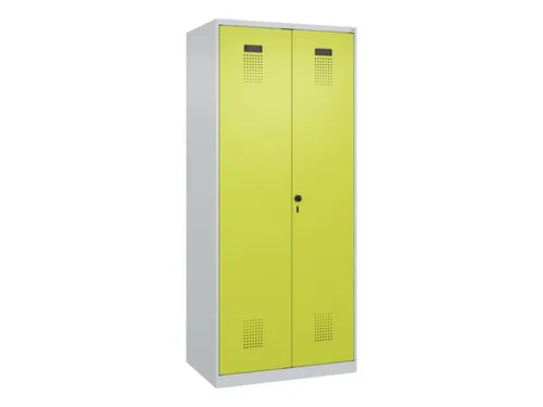 locker voor scheiding van kleding,HxBxD 1850x800x500mm,2vak