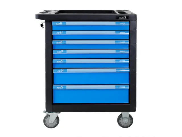 gereedschapswagen,met uitrusting,HxBxD 970x762x460mm