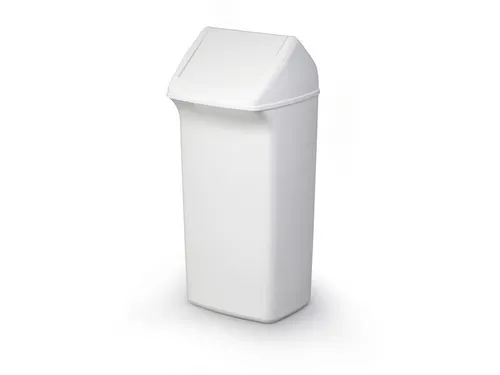 Afvalbak Durabin Flip 40 Liter Wit