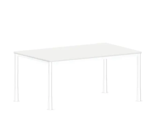 In hoogte verstelbaar bureau,HxBxD 720-840x1600x1000mm,Bl-wit