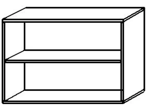 kantoorstelling,HxBxD 720x1000x430mm,decor romp lichtgrijs