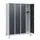 schoollocker,HxBxD 1630x1200x500mm,4vak,vak B 300mm,draaigrendel