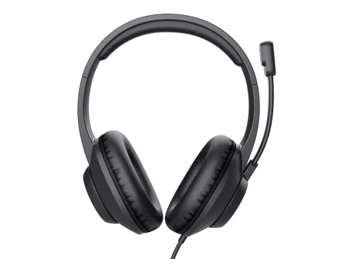 Trust Ayda Max USB-headset bedraad Hoofdtelefoon Zwart