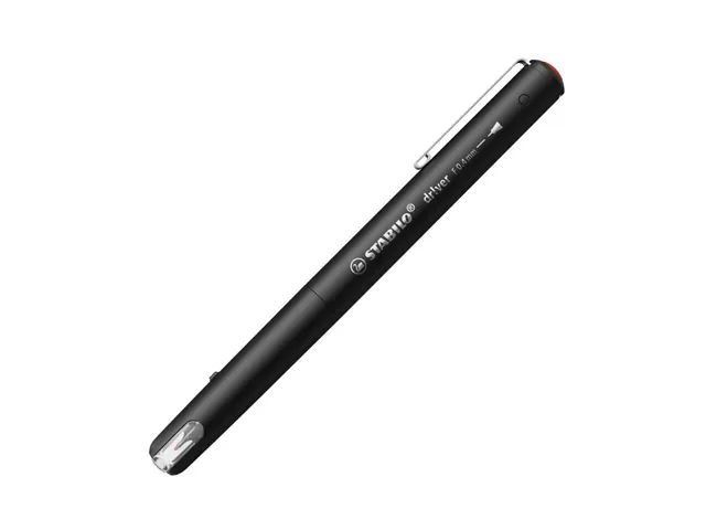 Fineliner STABILO dr!ver Fijne punt 0.4 mm Rood