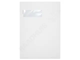 Envelop Raadhuis 229x324 C4 VL akte plakstrip wit 120gr 25 stuks - 7