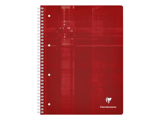 Collegeblok Clairefontaine Studium A4+ ruit 5x5mm 4-gaats 80 pagina's