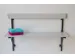 klapbank LxD 1200x380mm aluminium lijsten frame staal RAL7016