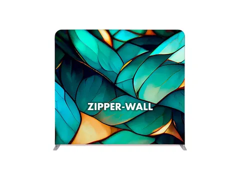 Beurswand Zipper-Wall Straight Basic 250x230cm