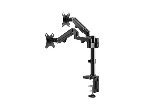Monitorarm Neomounts DS70-750BL2 zwart 2 scherm 17-27 inch