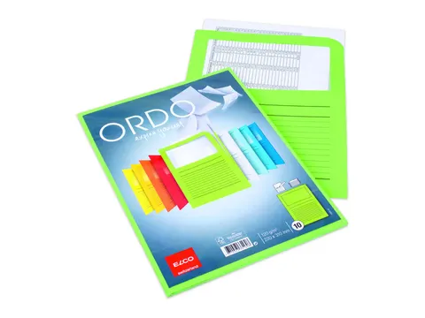 Map Elco Ordo Classico A4 120gr groen - verp.10220 x 310mm