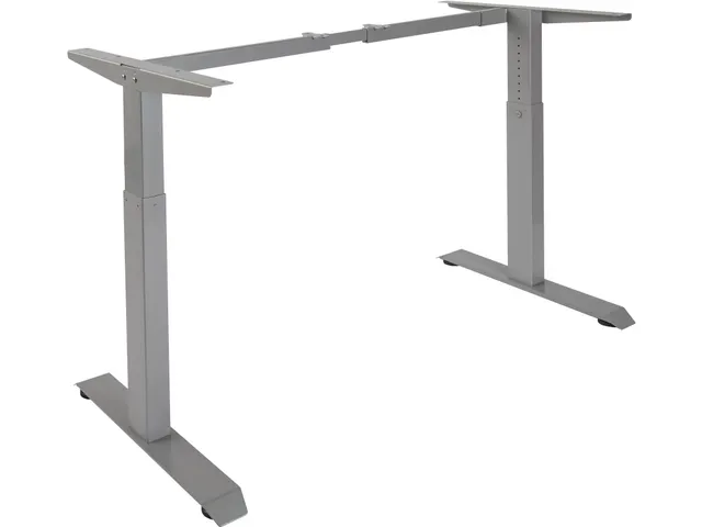 Verstelbaar Bureau Frame Grijs 160Cm