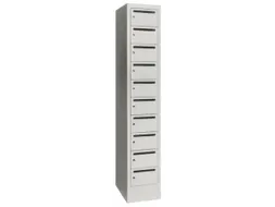 Postsorteerkast 1850x330x500mm 10 Vakken Vak B 300mm Met Postsleuf