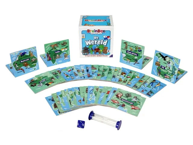 Jeu BrainBox De Wereld 8+