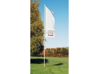 Vlaggenmast Alu Ø60mm H Boven Maaiveld 6m Uitwendige Hijsinrichting - 2