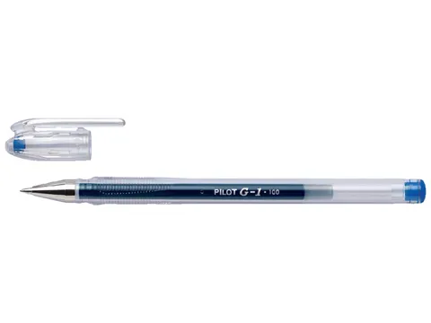 Gelschrijver Pilot G-1 Medium punt 0.7mm Blauw