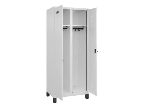 locker voor scheiding van kleding,HxBxD 1950x800x500mm,2vak