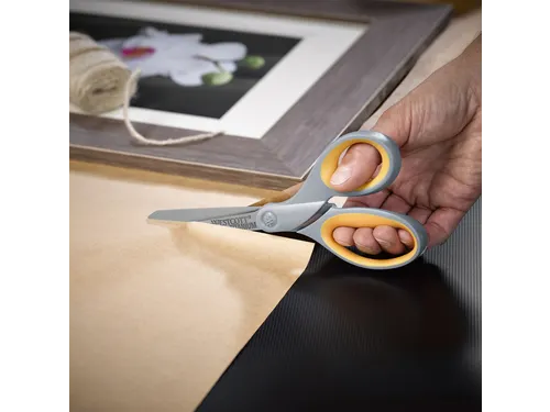 Kantoorschaar Westcott 210mm met softgrip titanium