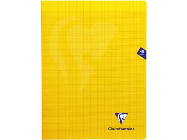 Clairefontaine schrift Mimesys A4+ 24 vel Seyès, kaft in PP assorti