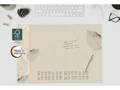 Designonderlegger Sigel Natural Leaves 26/27 59,5x41cm 30 vel 80 grams