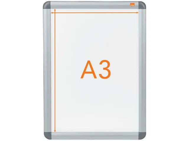 Clicklijst Nobo Premium Plus Aluminium A3 Poster