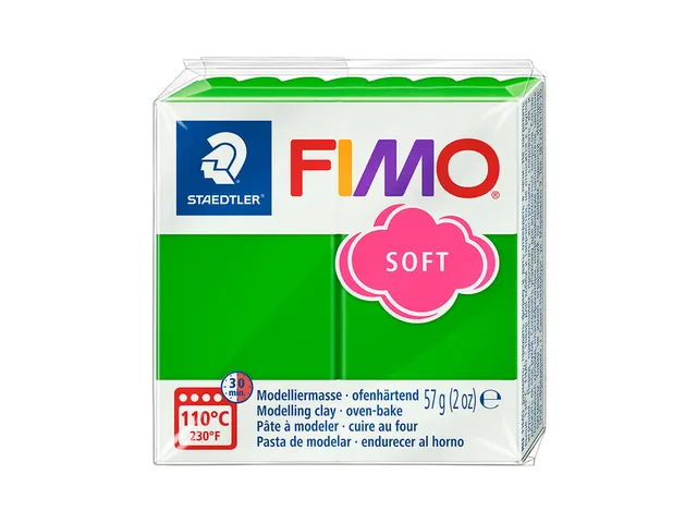 Boetseerklei Fimo soft 57 gram tropisch groen