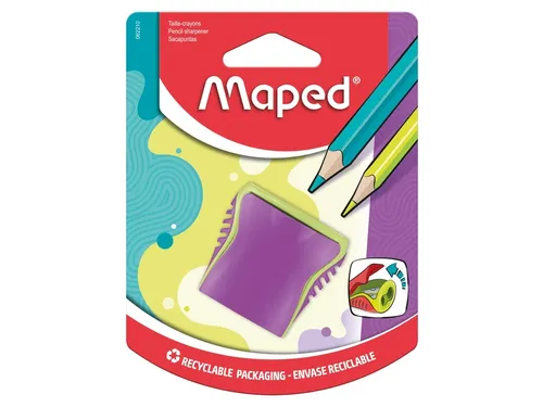 Puntenslijper Maped Boogy 2-gaats assorti