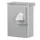 Hygiënebak 6 liter aluminium + zakjeshouder, AB 6 HB 2 A - ingo-man v
