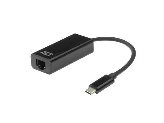 Adapter ACT USB-C naar Gigabit Ethernet 0.15 meter