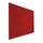 Prikbord Paneel Float Bulletin 120x200cm Rood frameloos