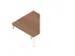 koppelelement voor bureau,90 °,HxBxD 680-760x840x840mm,v. 4voeten