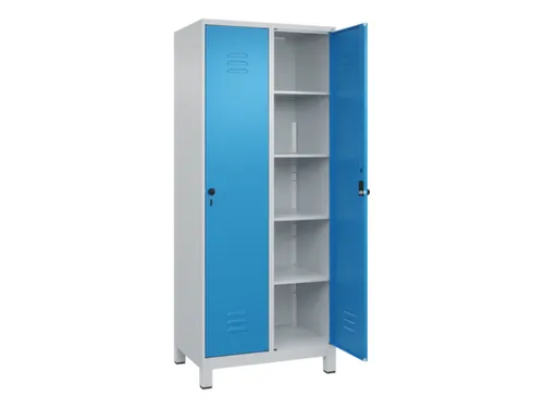 wasgoedverdeelkast,HxBxD 1950x800x500mm,vak B 400mm,draaigrendel