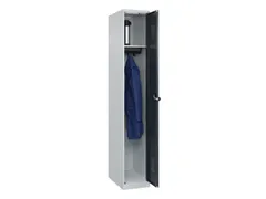 locker,HxBxD 1850x300x500mm,1vak,vak B 300mm,draaigrendel