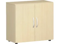 kantoorkast openslaande deuren HxBxD 752x800x420mm hout esdoorn